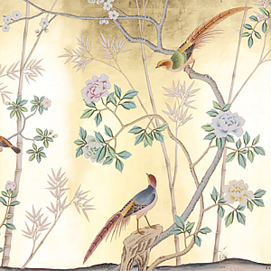 Обои ручная роспись Portobello Deep Rich Gold