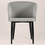 Мягкое кресло на металлических ножках Shaggy Grey варинант исполнения - 3 | Loft Concept в Ижевске