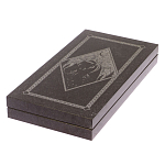 Подарочные нарды из натурального камня с гравировкой Backgammon from Stone варинант исполнения - 6 | Loft Concept в Ижевске