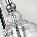 Бра с плафоном в форме колокола из прозрачного стекла с пузырьками Feiss варинант исполнения - 4 | Loft Concept в Ижевске