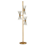 Торшер с абажурами из тонких металлических палочек Wild Thorns варинант исполнения - 2 | Loft Concept в Ижевске