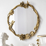 Настенное зеркало в бронзовой раме Eden Garden варинант исполнения - 4 | Loft Concept в Ижевске