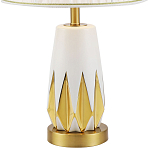Настольная лампа с абажуром Femia White Gold Table Lamp варинант исполнения - 3 | Loft Concept в Ижевске