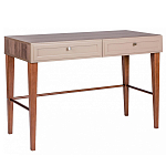 Стол письменный из массива бука с 2-мя ящиками бежевый Wenge Light варинант исполнения - 1 | Loft Concept в Ижевске