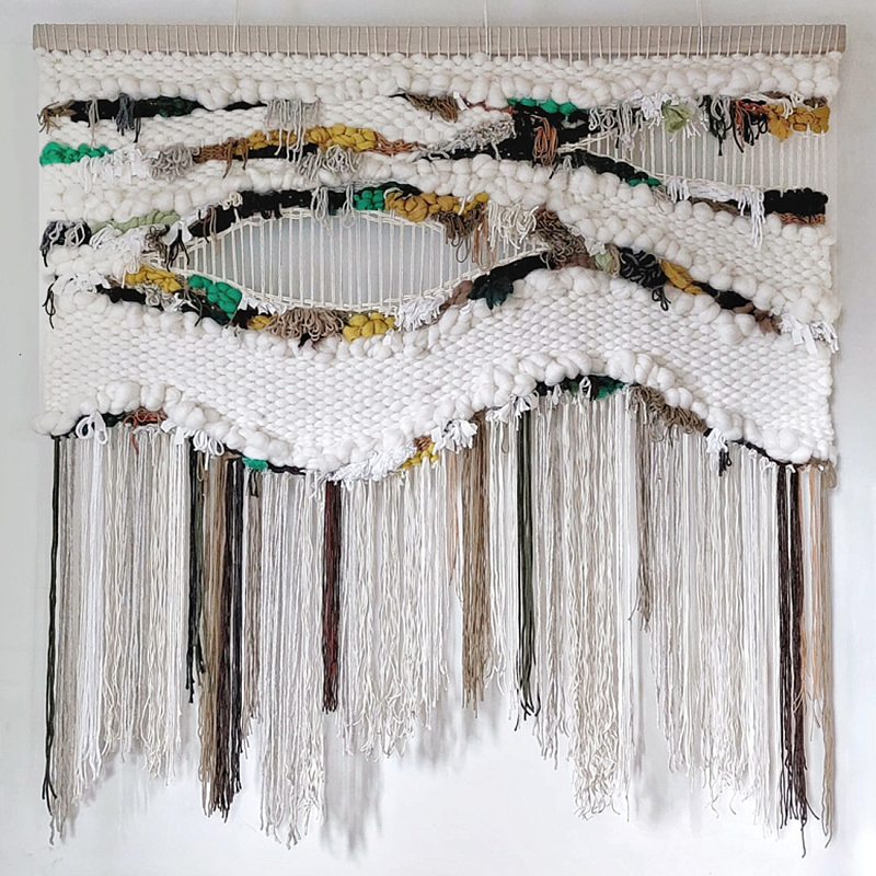 Панно Современный Гобелен Tapestry Misty Morning Белый Мульти в Ижевске | Loft Concept 