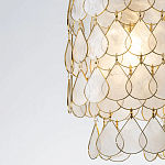 Подвесной светильник с декором из натуральной морской ракушки Iridescent Light варинант исполнения - 4 | Loft Concept в Ижевске