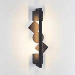 Светодиодное бра черного цвета Suprematism Ice Crack варинант исполнения - 3 | Loft Concept в Ижевске