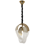 Подвесной светильник с хрустальными подвесками Godard Crystal Ring Hanging Lamp варинант исполнения - 2 | Loft Concept в Ижевске