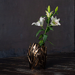 Ваза «Золотая» варинант исполнения - 2 | Loft Concept в Ижевске