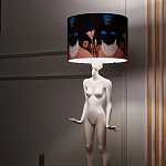 Настольная лампа с абажуром Cretto Mir варинант исполнения - 9 | Loft Concept в Ижевске