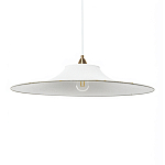 Подвесной вязаный белый светильник «Токио»  варинант исполнения - 1 | Loft Concept в Ижевске