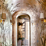 Обои ручная роспись Siam White Metal варинант исполнения - 3 | Loft Concept в Ижевске