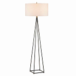 Торшер с основанием конической формы и тканевым абажуром Unusual варинант исполнения - 1 | Loft Concept в Ижевске