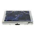 Портсигар на 10 сигарет с газовой зажигалкой из натурального камня Содалит Stone Cigarettes Cases варинант исполнения - 5 | Loft Concept в Ижевске