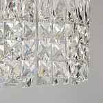 Потолочный светильник круглый с прозрачными подвесками Lunet варинант исполнения - 14 | Loft Concept в Ижевске