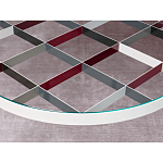 Дизайнерский круглый кофейный стол со стеклянной столешницей Gio Ponti D.555.1 Coffee Table варинант исполнения - 3 | Loft Concept в Ижевске