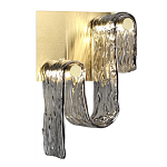 Бра волнистой формы из фактурного стекла Wave варинант исполнения - 2 | Loft Concept в Ижевске