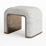 Пуф Forli с элегантной латунной вставкой варинант исполнения - 1 | Loft Concept в Ижевске