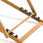 Шезлонг из акации и ткани Venezuela варинант исполнения - 9 | Loft Concept в Ижевске