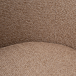 Кресло вращающееся черно-золотая рогожка Julia Armchair Golden Belt варинант исполнения - 4 | Loft Concept в Ижевске