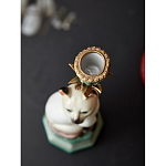 Подсвечник в виде кошки из фарфора с бронзовыми элементами Paradise Cat варинант исполнения - 6 | Loft Concept в Ижевске