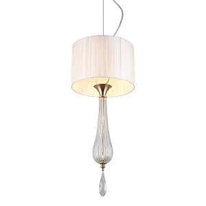 Подвесной светильник Fluff Brass с Абажуром