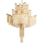 Люстра металлическая Rain of metal варинант исполнения - 1 | Loft Concept в Ижевске