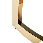 Столик журнальный золотой с темным стеклом Tastiness варинант исполнения - 2 | Loft Concept в Ижевске