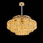 Люстра хрустальная в неоклассическом стиле на золотистом каркасе Majesty варинант исполнения - 5 | Loft Concept в Ижевске