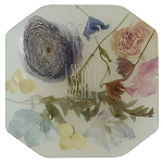 Шкатулка из эпоксидной смолы с цветами белая Epoxy Resin Square Box White варинант исполнения - 1 | Loft Concept в Ижевске