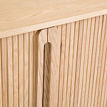 Длинный низкий буфет с 2-мя раздвижными дверцами Toinette Light Cupboard варинант исполнения - 12 | Loft Concept в Ижевске