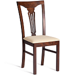 Стул деревянный с узором ручной работы Espresso варинант исполнения - 1 | Loft Concept в Ижевске