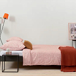 Постельное белье розового цвета с рисунком 150х200 см Blossom Essence варинант исполнения - 3 | Loft Concept в Ижевске