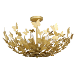 Потолочный светильник с абажуром оформленным в виде стаи бабочек Eternal Butterflies варинант исполнения - 2 | Loft Concept в Ижевске