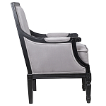 Кресло Harry Armchair black and grey velour варинант исполнения - 2 | Loft Concept в Ижевске