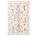 Ковер с графическим разноцветным узором Vinridio Bо  Multi варинант исполнения - 1 | Loft Concept в Ижевске