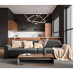 Люстра с подвесами в форме треугольников Niamh Barry варинант исполнения - 11 | Loft Concept в Ижевске