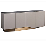 Комод со стеклянной столешницей и с выдвижными ящиками Minimalist Accent варинант исполнения - 1 | Loft Concept в Ижевске