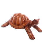 Статуэтка в виде черепахи деревянная Turtle world варинант исполнения - 2 | Loft Concept в Ижевске