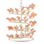 Люстра спиралевидная с фигурками птенцов Playful Chandelier варинант исполнения - 2 | Loft Concept в Ижевске