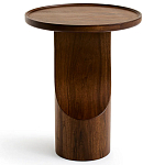 Приставной столик из массива дерева Walnut варинант исполнения - 3 | Loft Concept в Ижевске