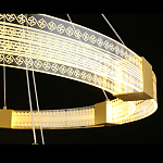 Люстра подвесная светодиодная Apolon Gold варинант исполнения - 4 | Loft Concept в Ижевске