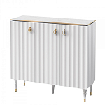 Консоль с дверками и белым рельефным фасадом Expanses of Beauty варинант исполнения - 1 | Loft Concept в Ижевске