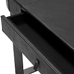 Рабочий стол Hart Leather Desk варинант исполнения - 4 | Loft Concept в Ижевске