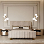 Подвесной светильник с 5-ю белыми шарообразными плафонами Bubble Chandelier варинант исполнения - 5 | Loft Concept в Ижевске