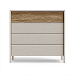 Комод 4 ящика с подсветкой на рельефном фасаде Warm Industrial варинант исполнения - 5 | Loft Concept в Ижевске