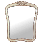 Настенное зеркало в деревянной состаренной раме Martine Wall Mirror варинант исполнения - 1 | Loft Concept в Ижевске