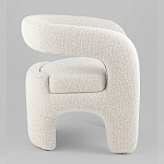 Кресло дизайнерское для лаунж зоны жемчужного цвета Pearl Lounge варинант исполнения - 8 | Loft Concept в Ижевске