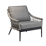 Кресло уличное темно-серое Street Bliss варинант исполнения - 2 | Loft Concept в Ижевске