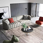 Дизайнерский журнальный стол на прозрачном основании Nofon варинант исполнения - 2 | Loft Concept в Ижевске